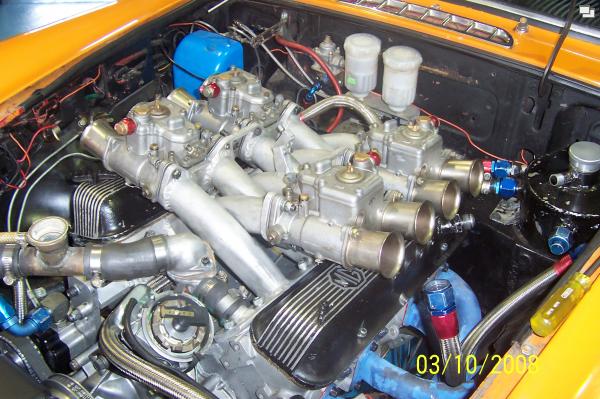 Paul Trevethan MGB V8 Marque Sports Race Car Engine Bay.jpg